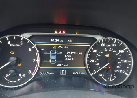 2022 Nissan Altima Sv Fwd from USA, damaged, VIN 1N4BL4DVXNN359515